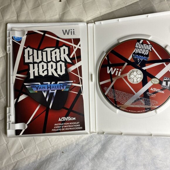 Guitar Hero: Van Halen (Nintendo Wii, 2009) - CIB - Picture 3 of 5